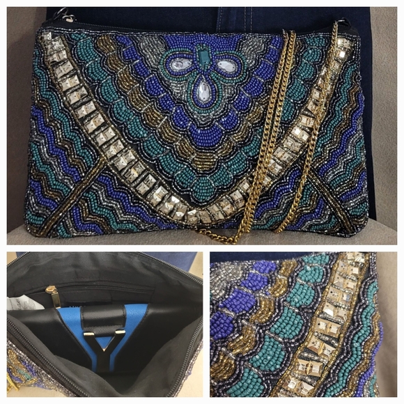 Beaded Crossbody bag - Picture 6 of 11